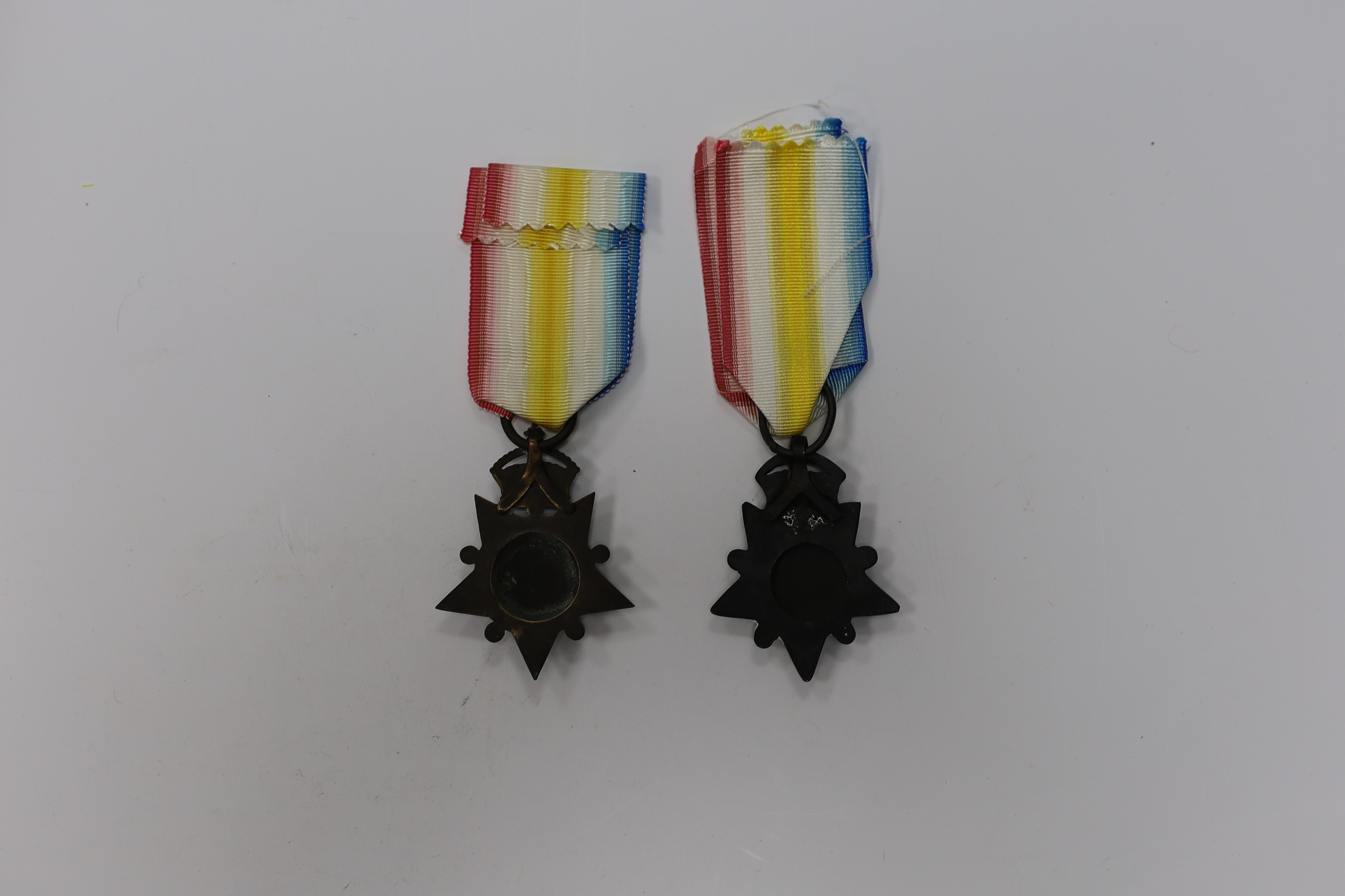 Two Kabul to Kandahar Stars, unnamed as issued.